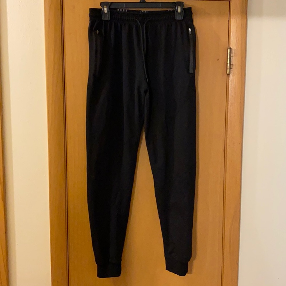 Outdoor Sports Joggers Sweat Pants Black Medium